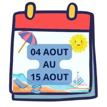 04 AOUT AU 15 AOUT